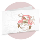 Bigliettini bomboniere Matrimonio Codice BFF5074